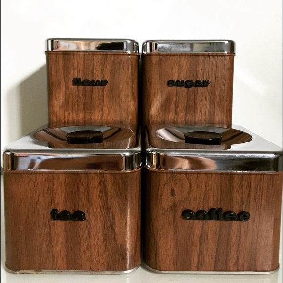 💥Complete vintage canister set - Picture 1 of 7